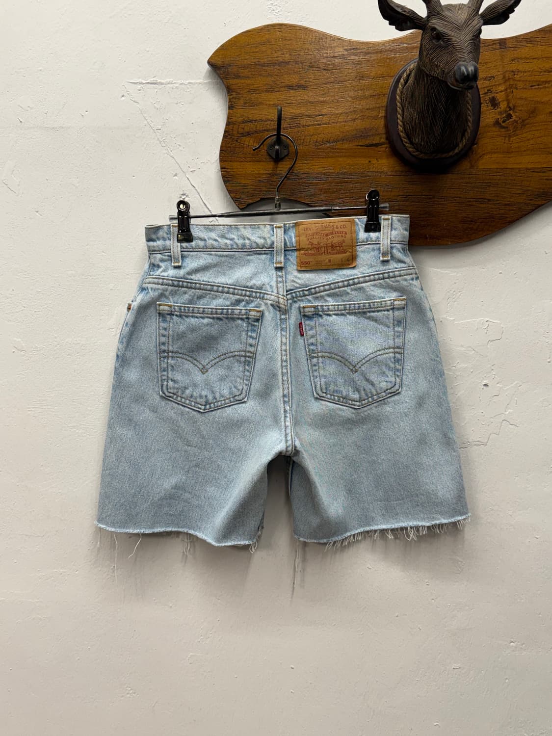 90s USA Levi's 550 Relaxed Denim Shorts 상품이미지1
