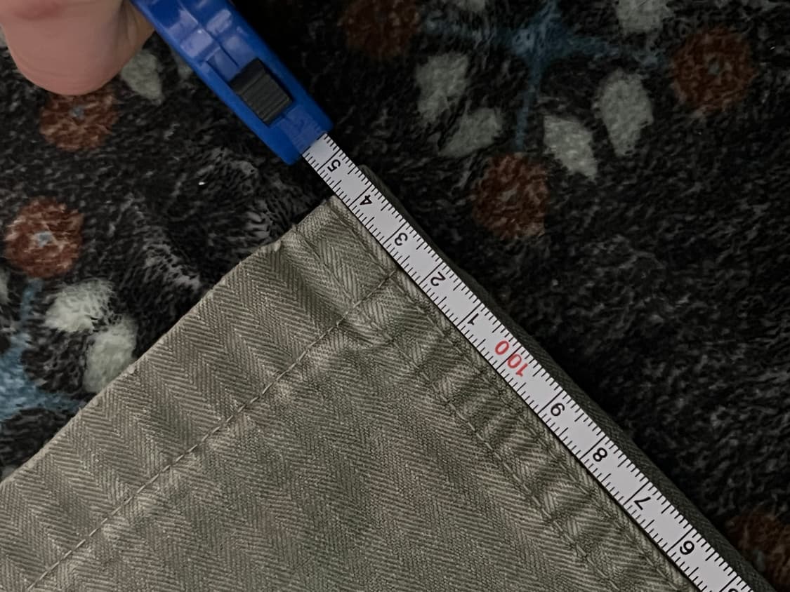 오어슬로우 40s 헤링본 프렌치 아미 팬츠 m 상품이미지7