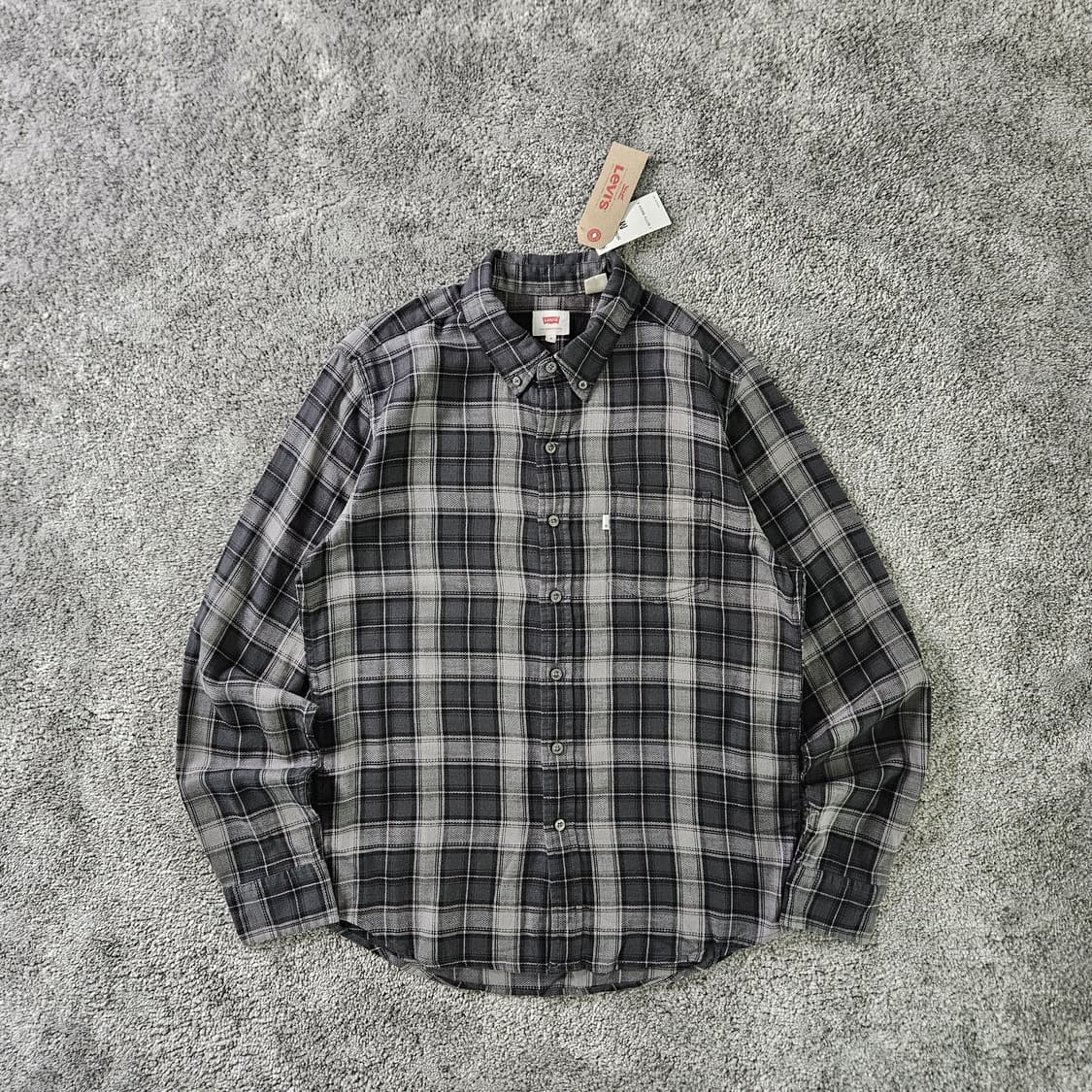 Levi's 체크 긴팔 셔츠 상품이미지1