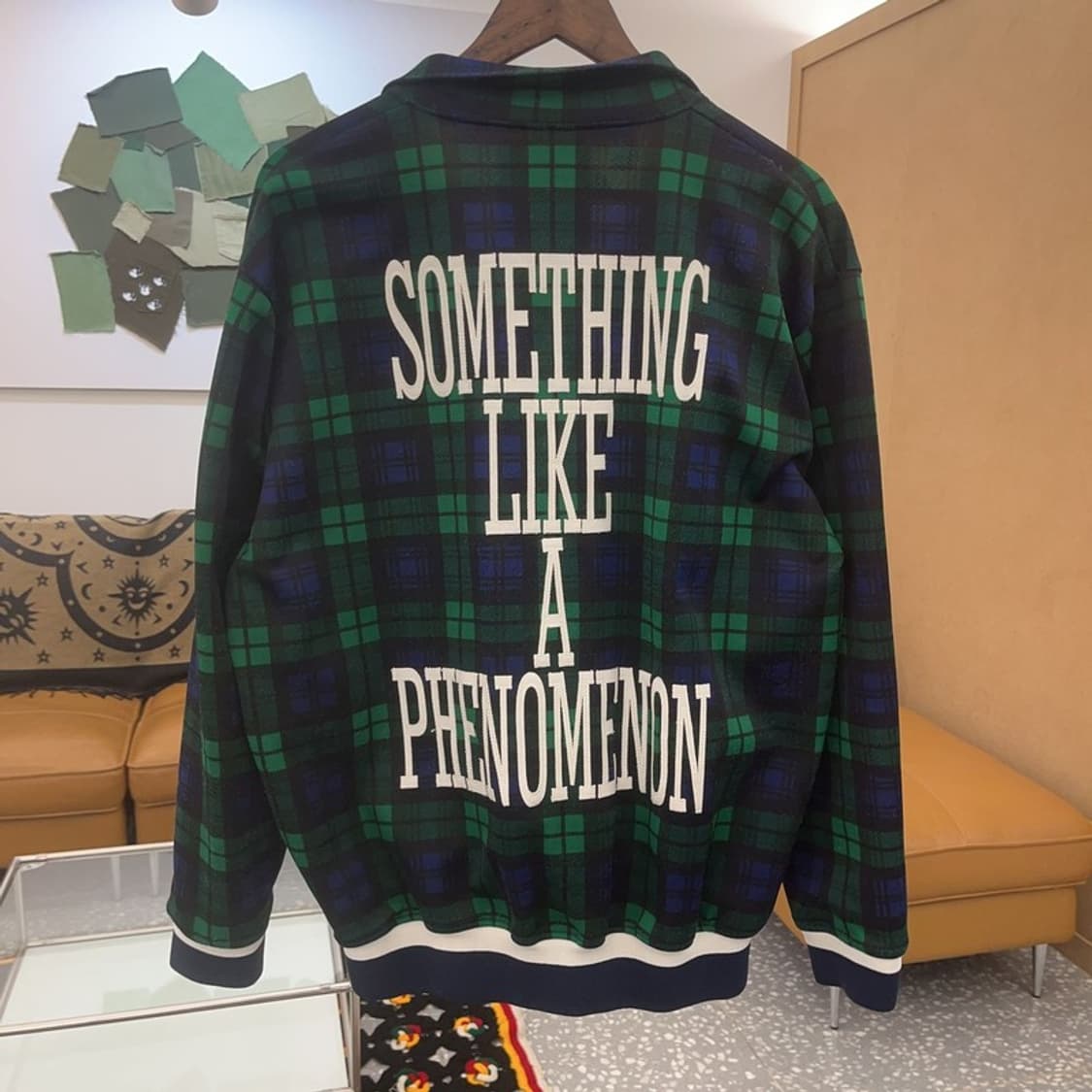 페노메논 유니크 키치 레터링 리버시블 양면 자켓 L C07255 상품이미지4