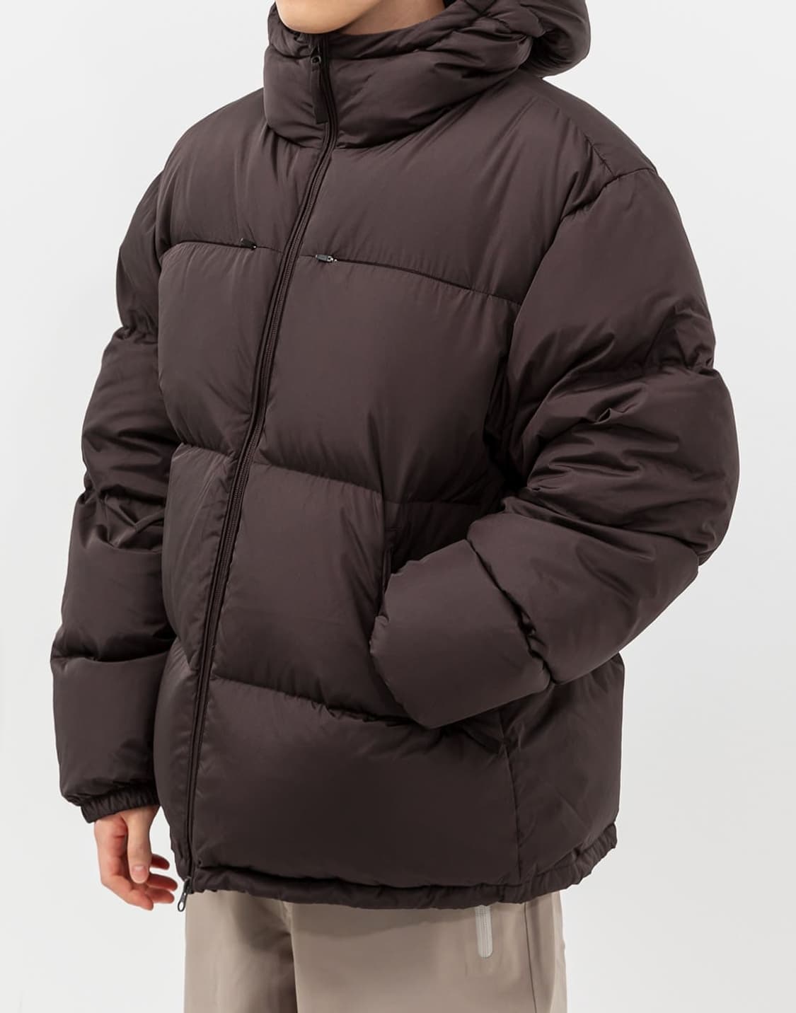 HIKING PATROL 다운자켓 L ( 다크브라운) 상품이미지2