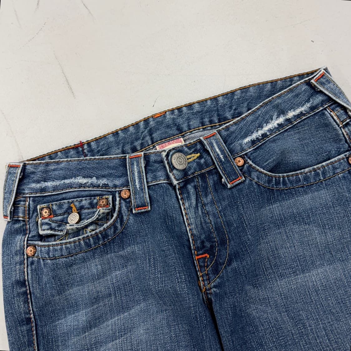 트루릴리전 Y2K 조이 부츠컷 데님팬츠 상품이미지4