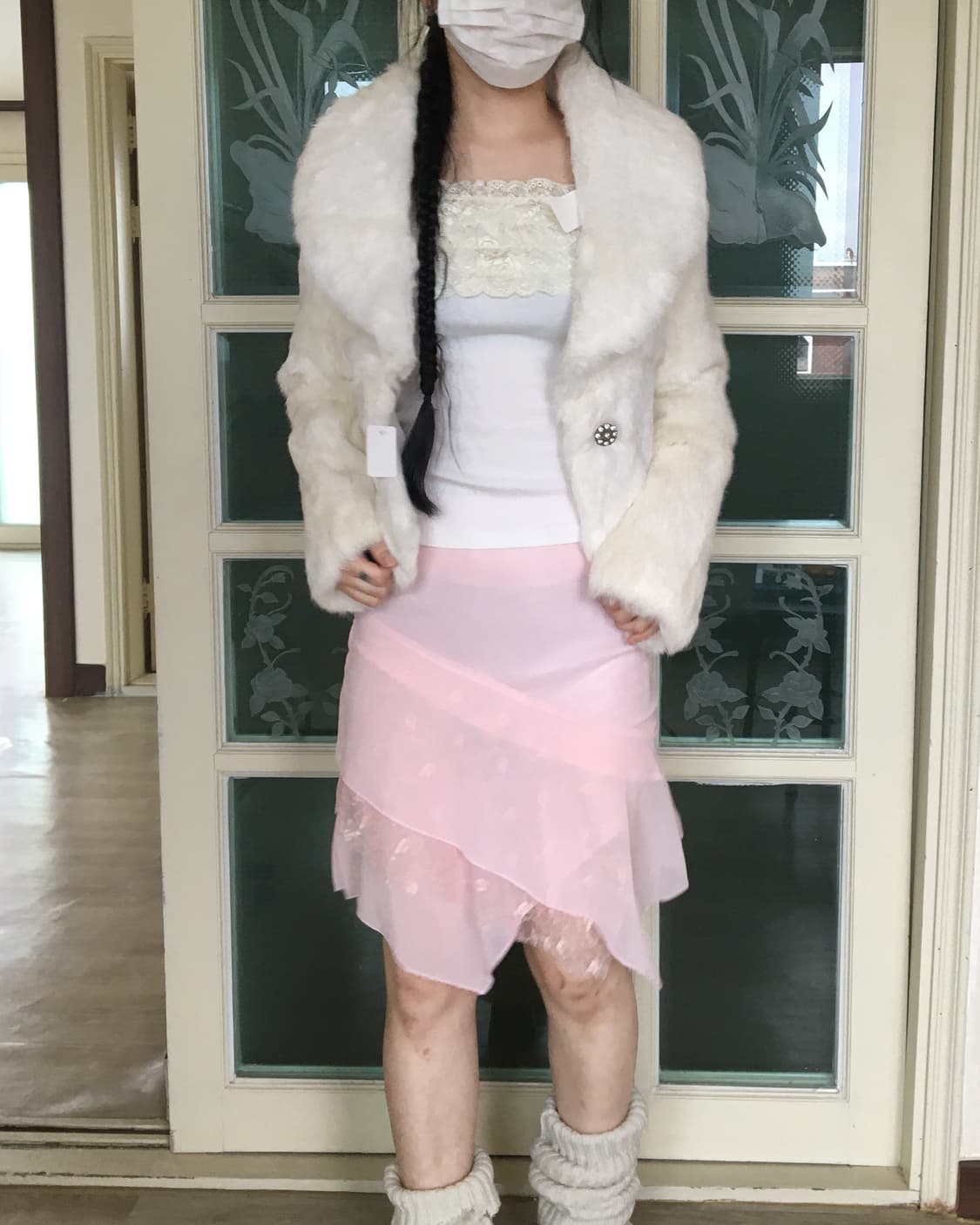 Rabbit fut jacket 상품이미지7