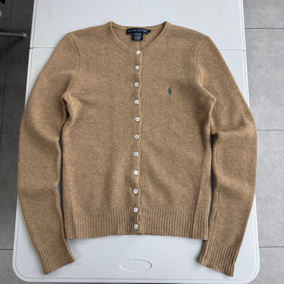 폴로 캐시미어 혼방 가디건  상품이미지1