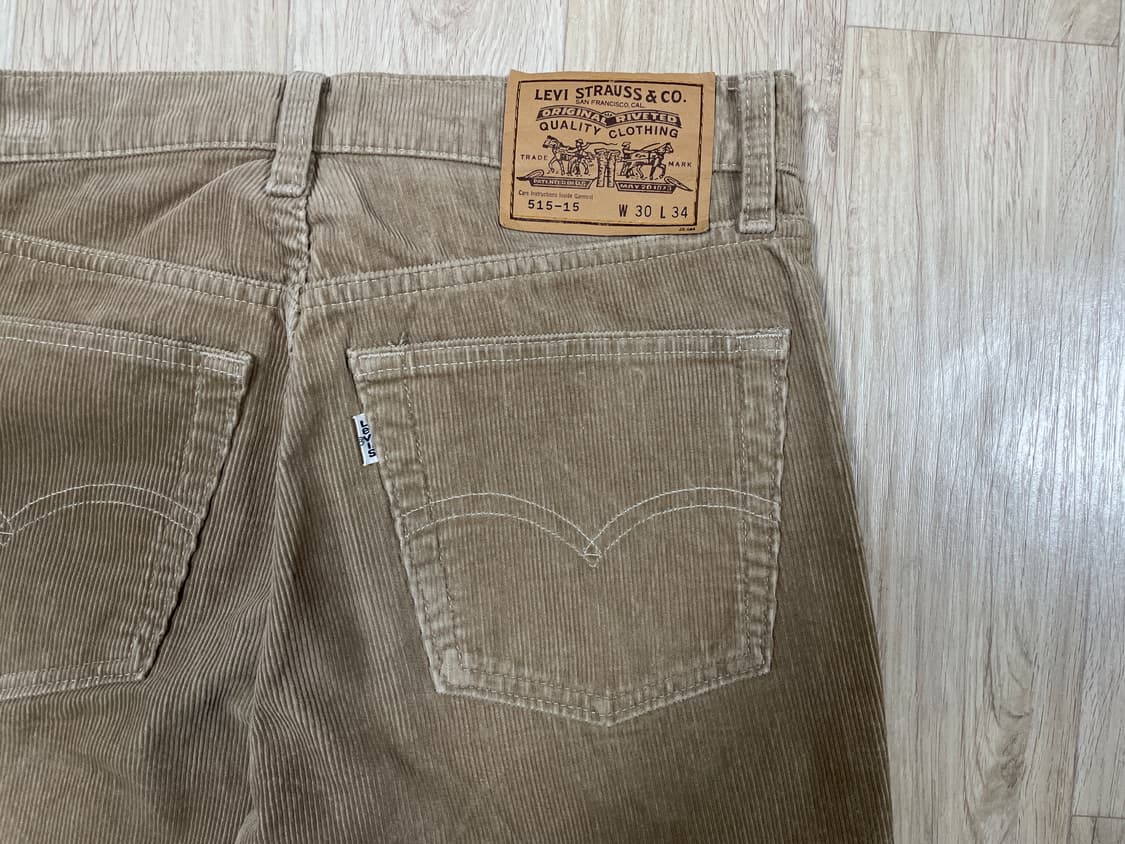 29) 90's 리바이스 515 코듀로이 팬츠(일본제)RRL&LVC&폴로 상품이미지9