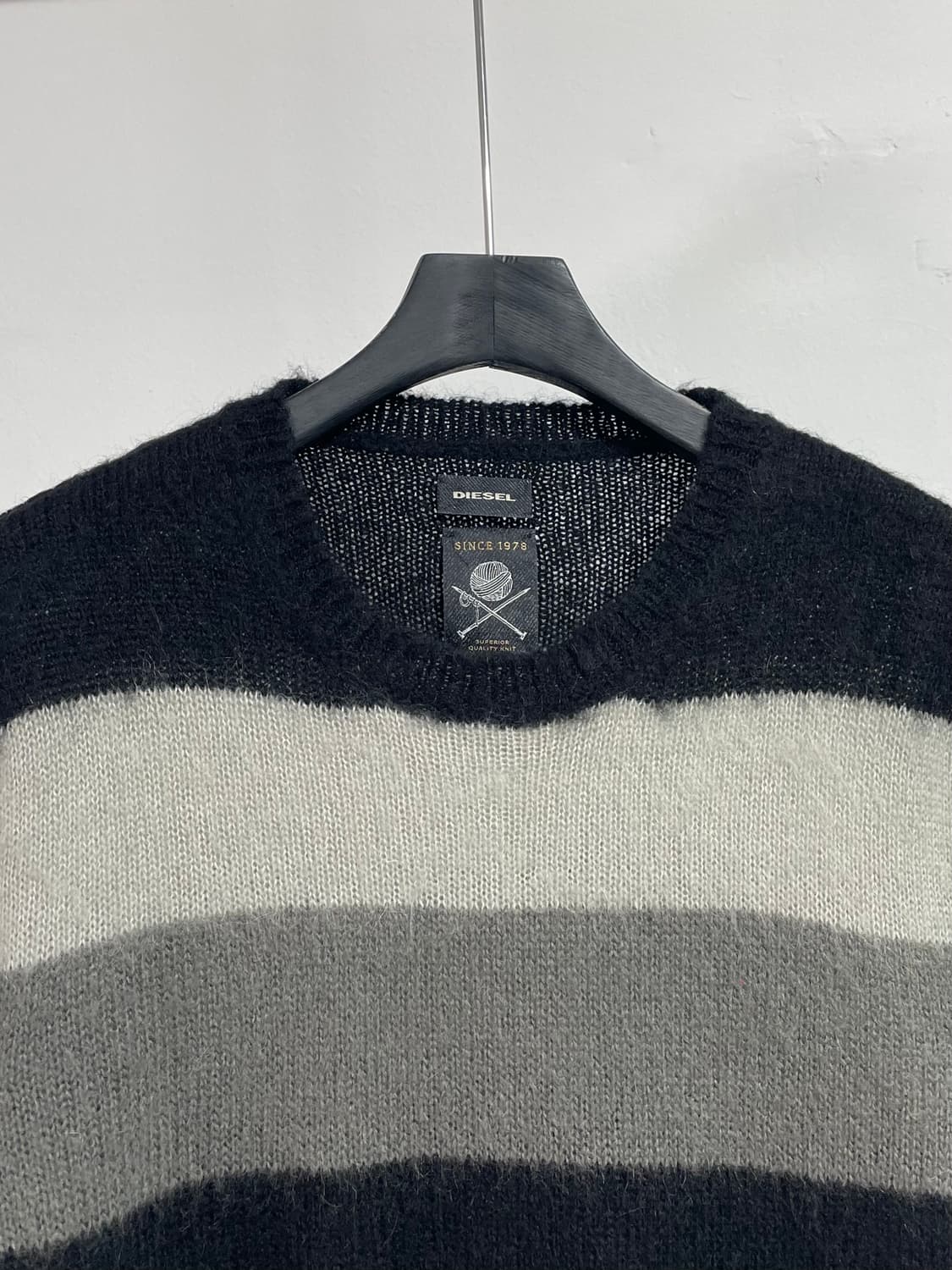 디젤 모헤어 단가라 니트 (on.588) 상품이미지2