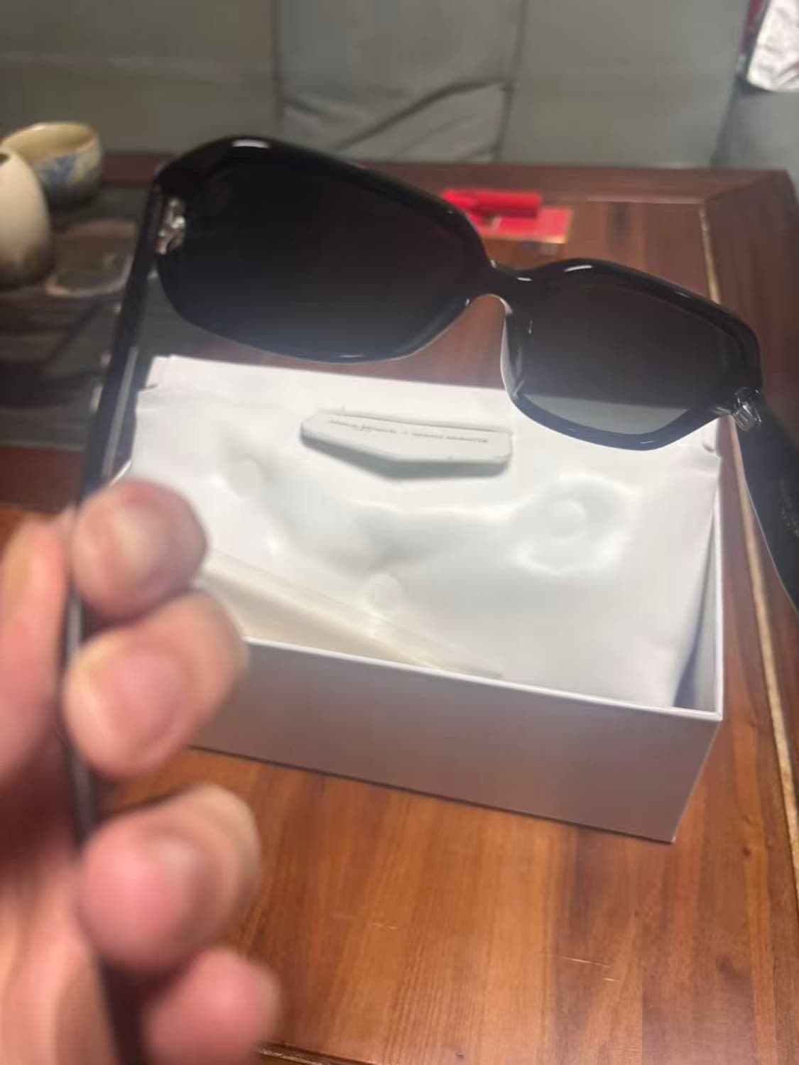 젠틀 몬스터 x 메종 마르지엘라 블랙 그레이 상품이미지2