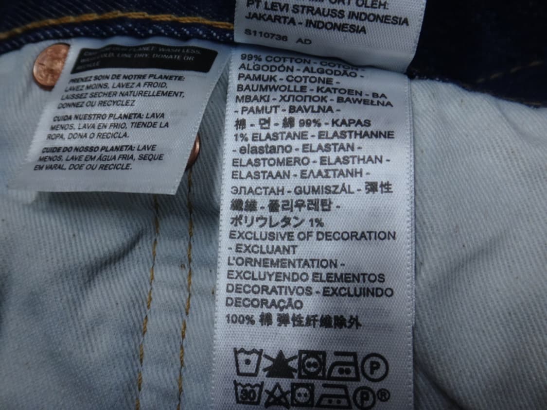 (36인치) 리바이스501 93 오리지널 핏 청바지 상품이미지9
