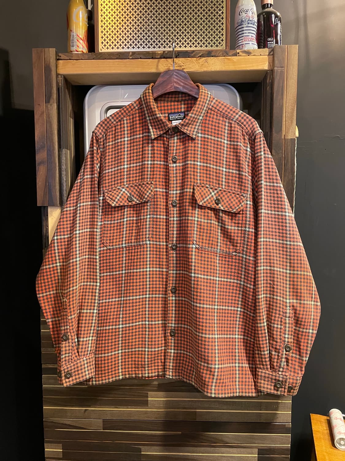 07s파타고니아 오가닉 체크셔츠 상품이미지1