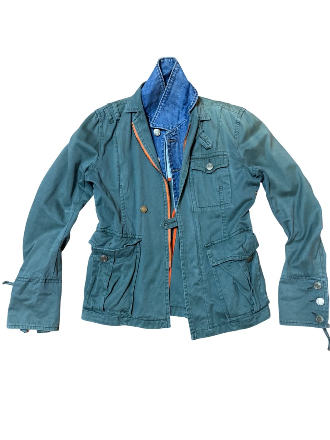 디스퀘어드2 05SS 데님 레이어드 자켓 상품이미지1