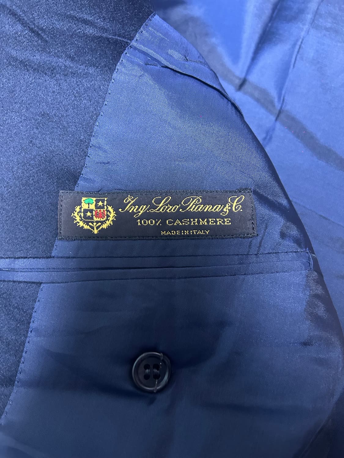 로로피아나 캐시미어 100프로 블레이저 사이즈 95~100 상품이미지5