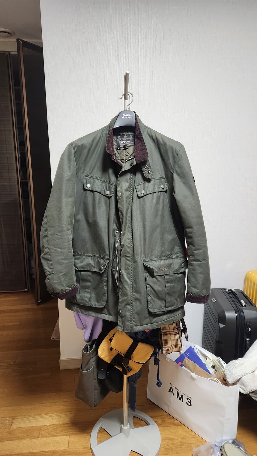 바버 인터내셔널 왁스 자켓 xl 105 상품이미지1