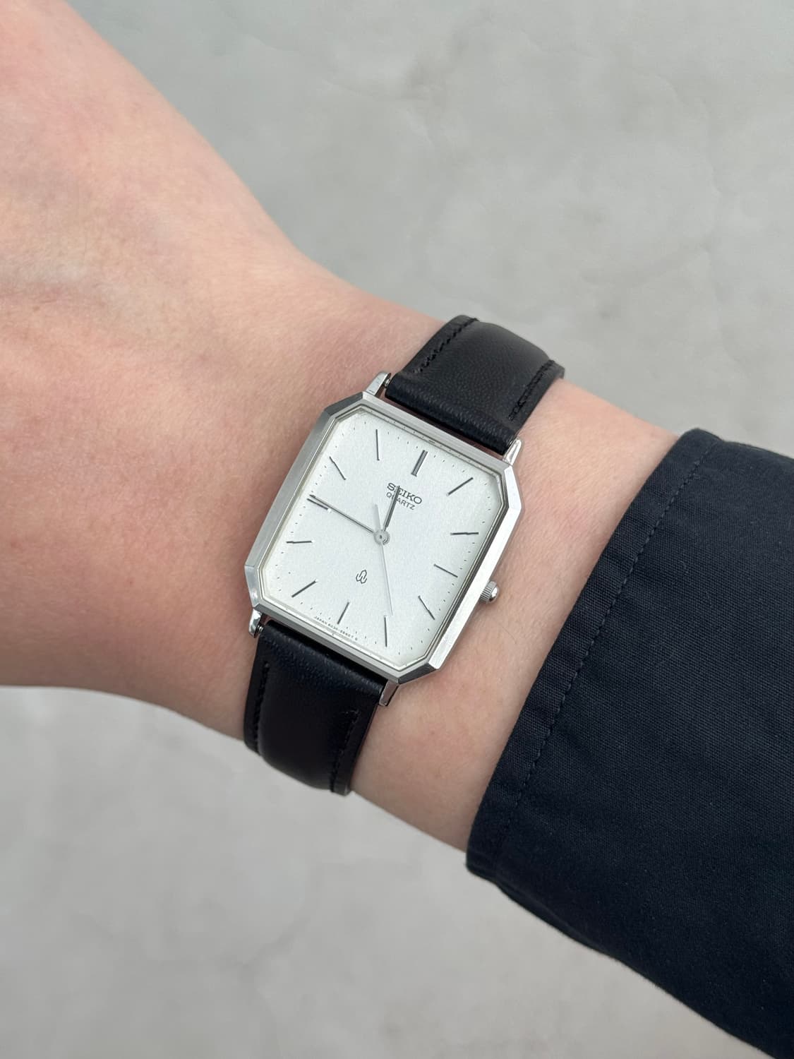 80s 빈티지 세이코 탱크 쿼츠 상품이미지10