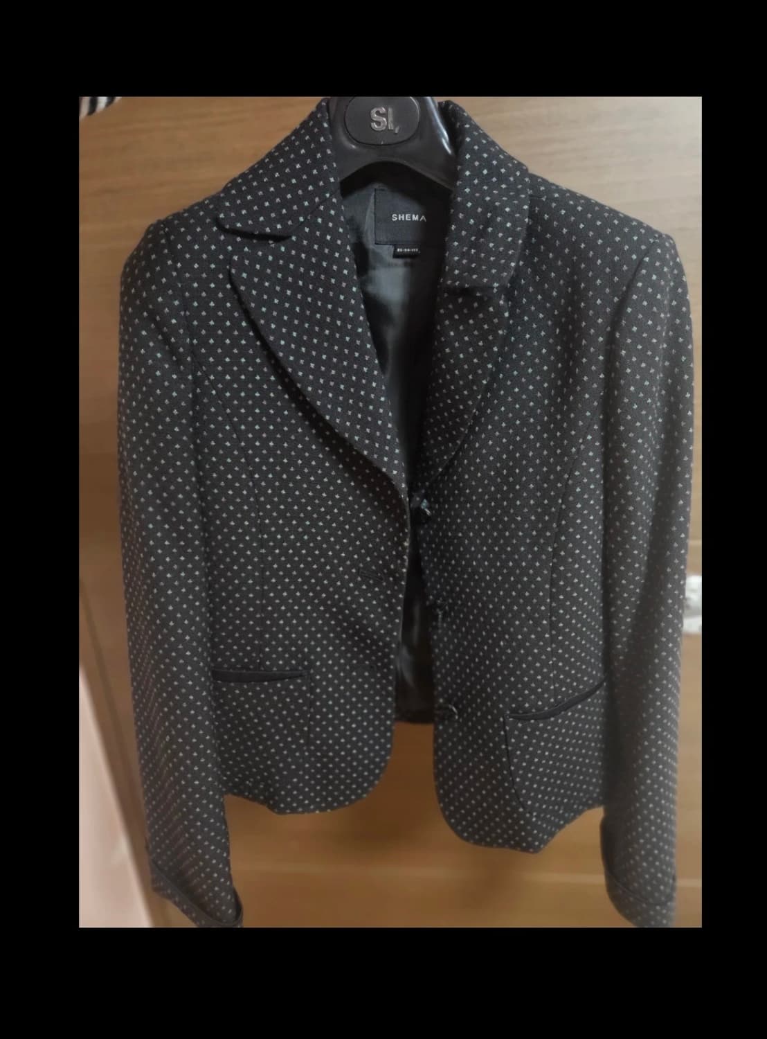 도트패턴 자켓 상품이미지1