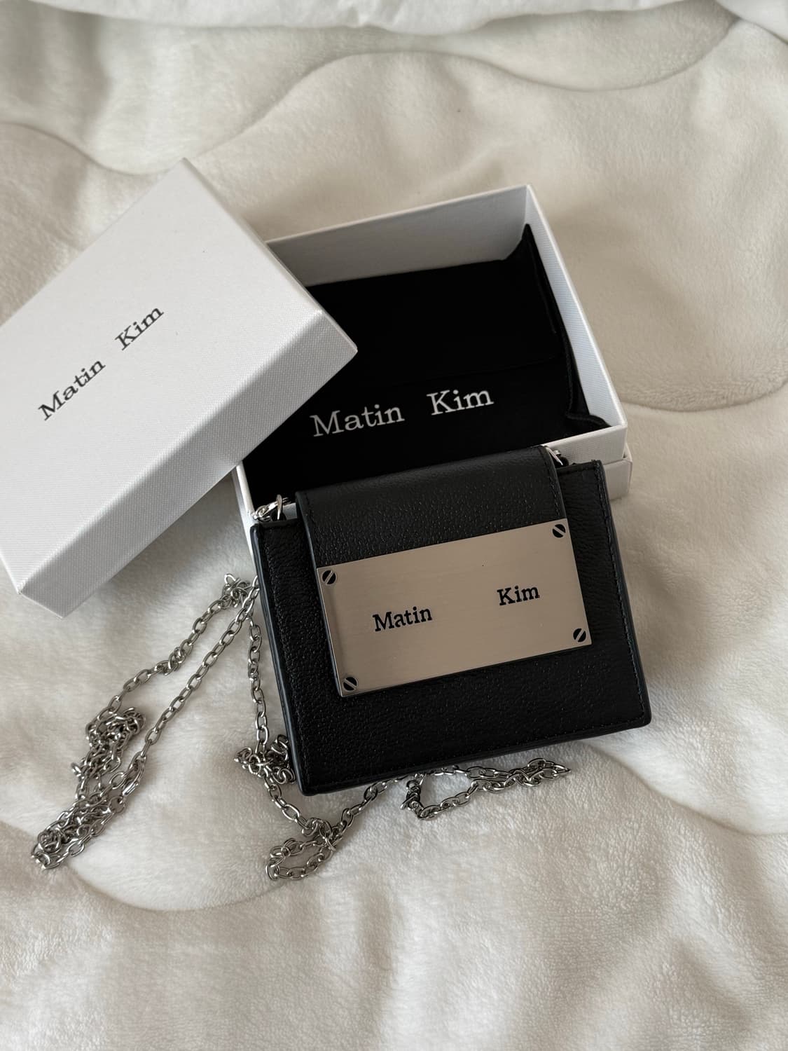 마뗑킴 아코디언 미니백(블랙) 상품이미지1