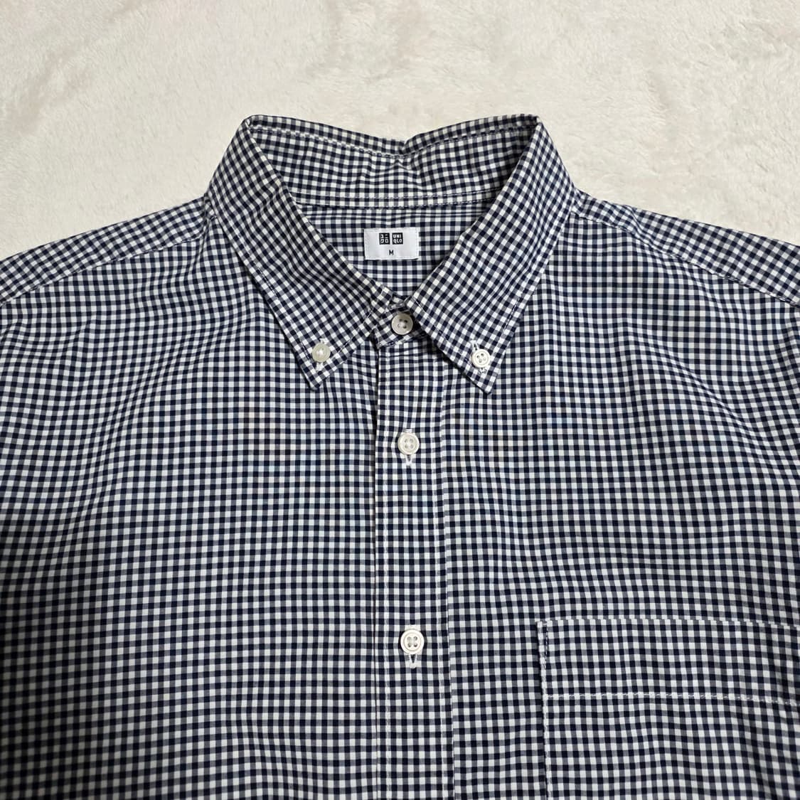 (M)유니클로 체크 셔츠 상품이미지2