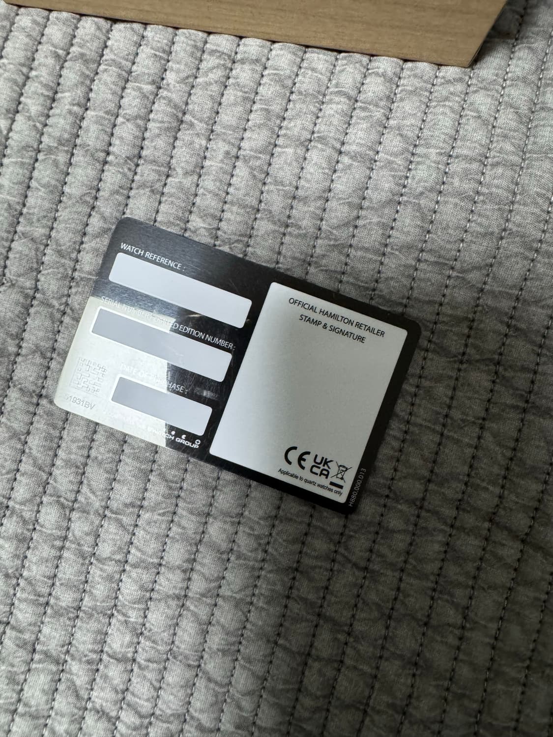 해밀턴 카키필드 33mm 쿼츠 상품이미지5