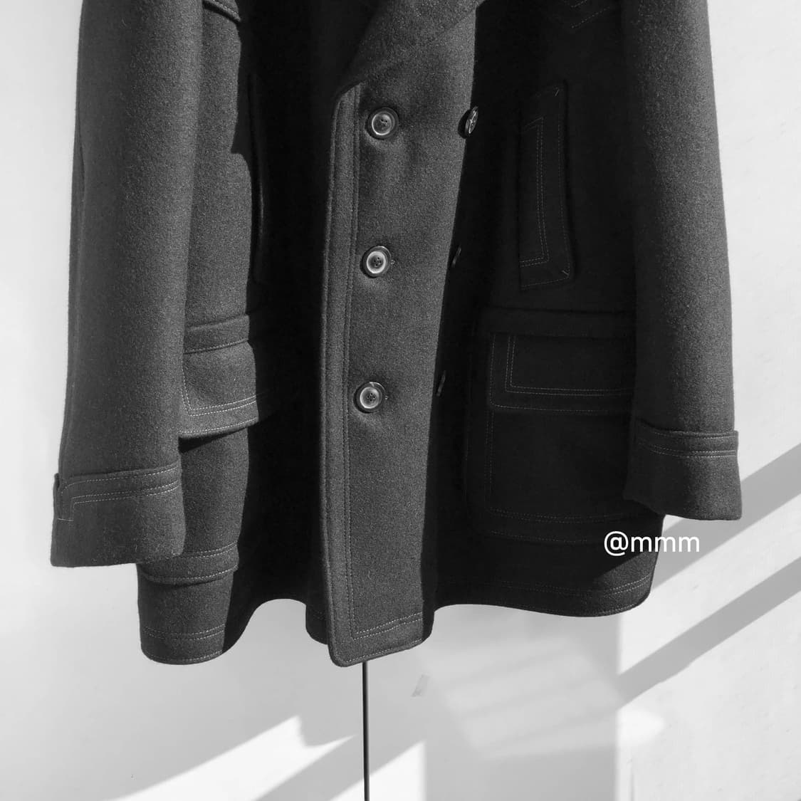 마르지엘라/헤비 울 피코트 상품이미지7