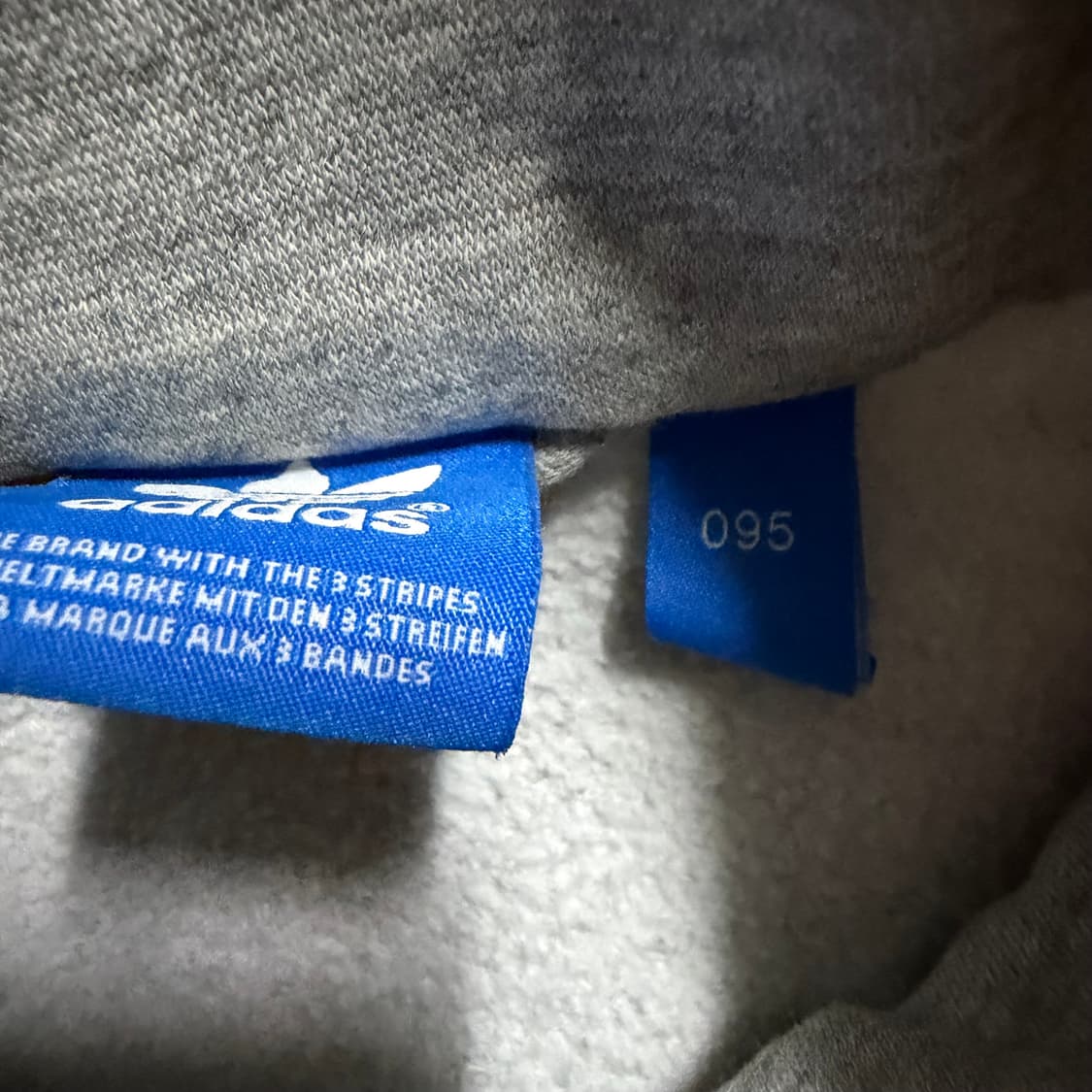 아디다스 그레이 져지 집업 95 상품이미지3