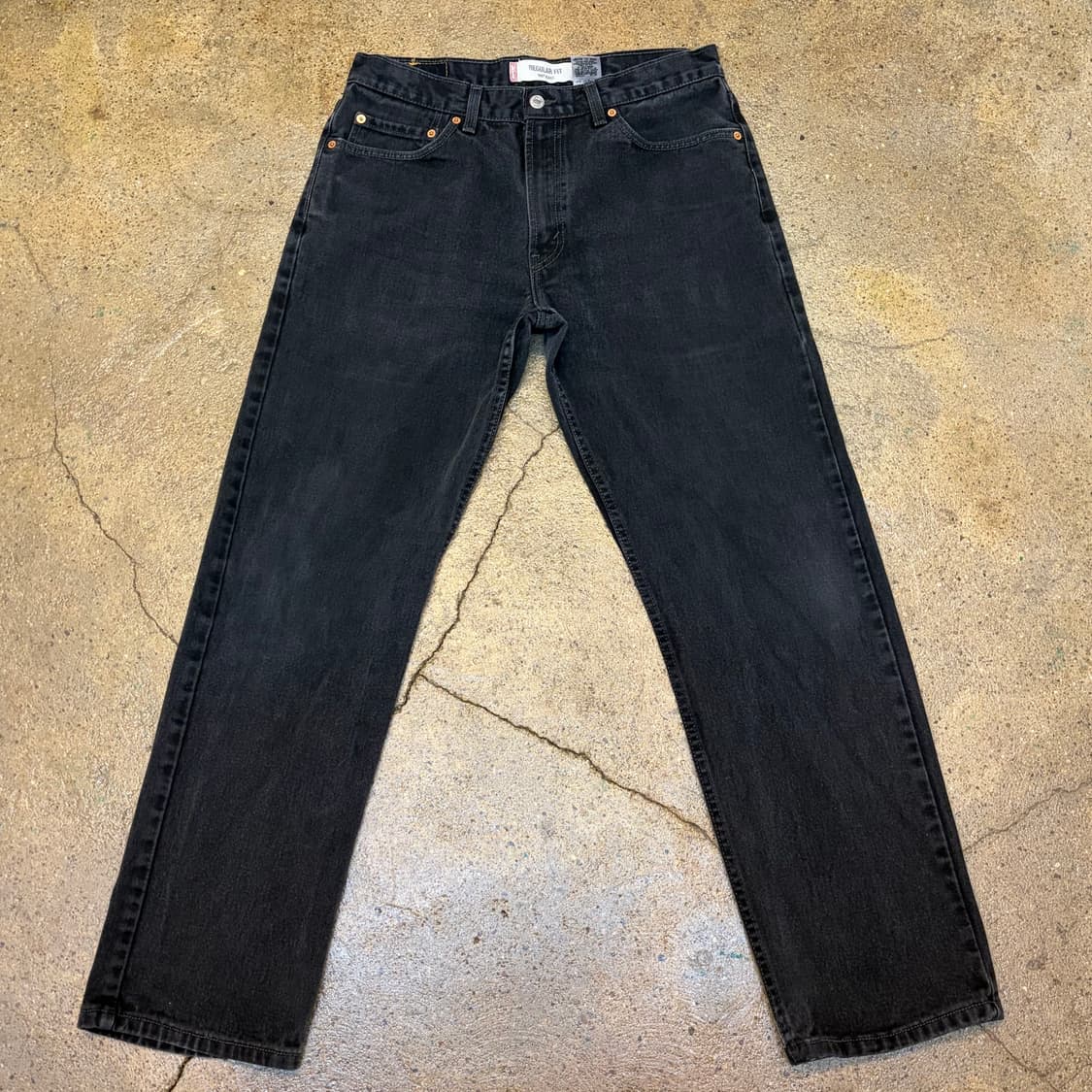 Made in Canada 미국 빈티지 리바이스 505 블랙진 청바지 상품이미지1