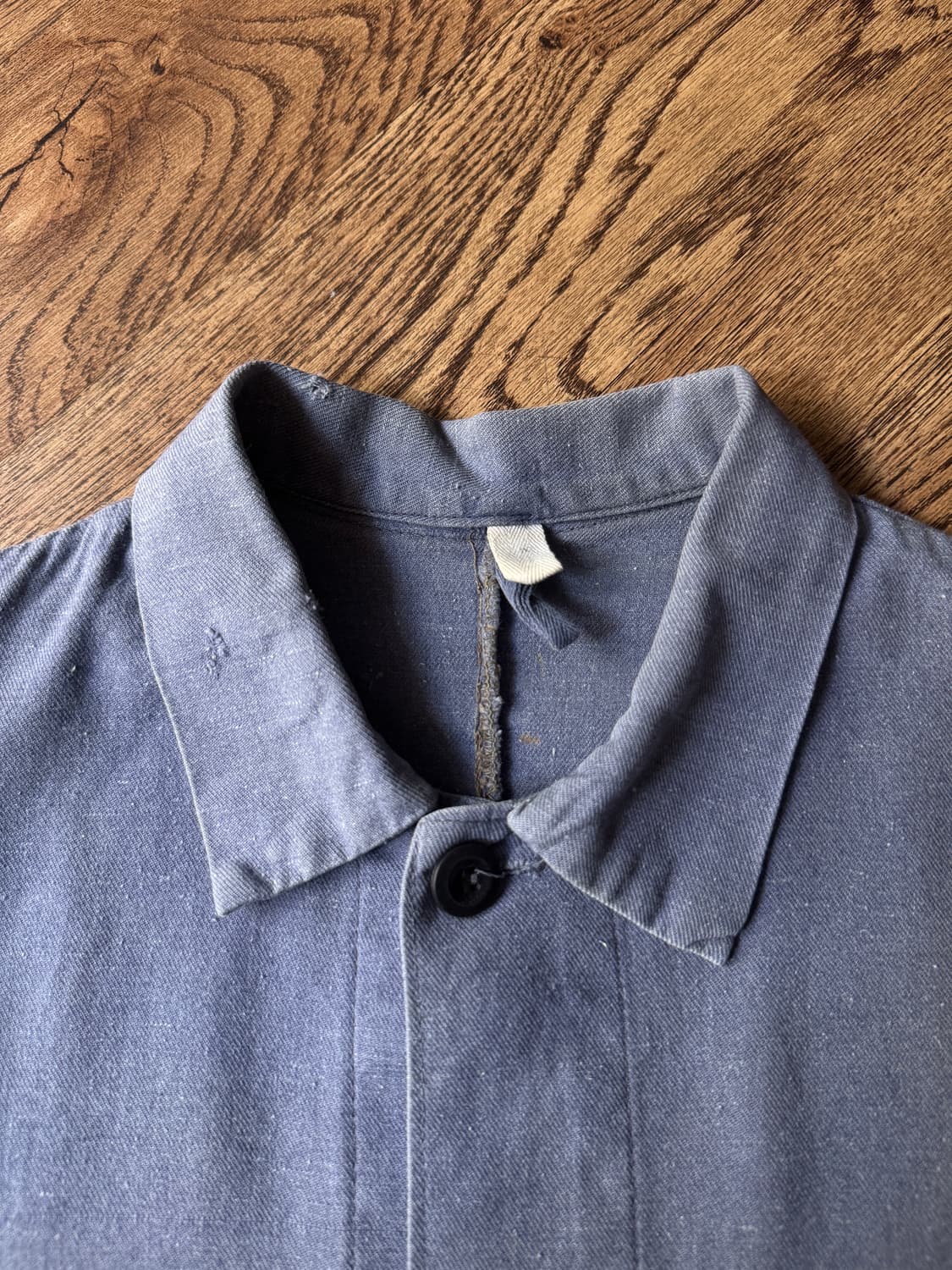 [S]90's 빈티지 더티워싱 트윌코튼 프렌치 워크 자켓 상품이미지2
