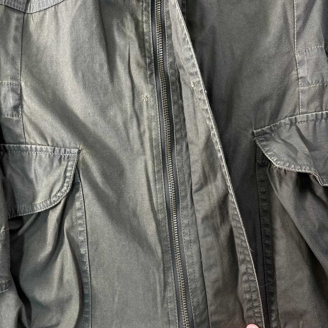 100 90s 빈티지 말보루 레더 야상자켓 상품이미지6