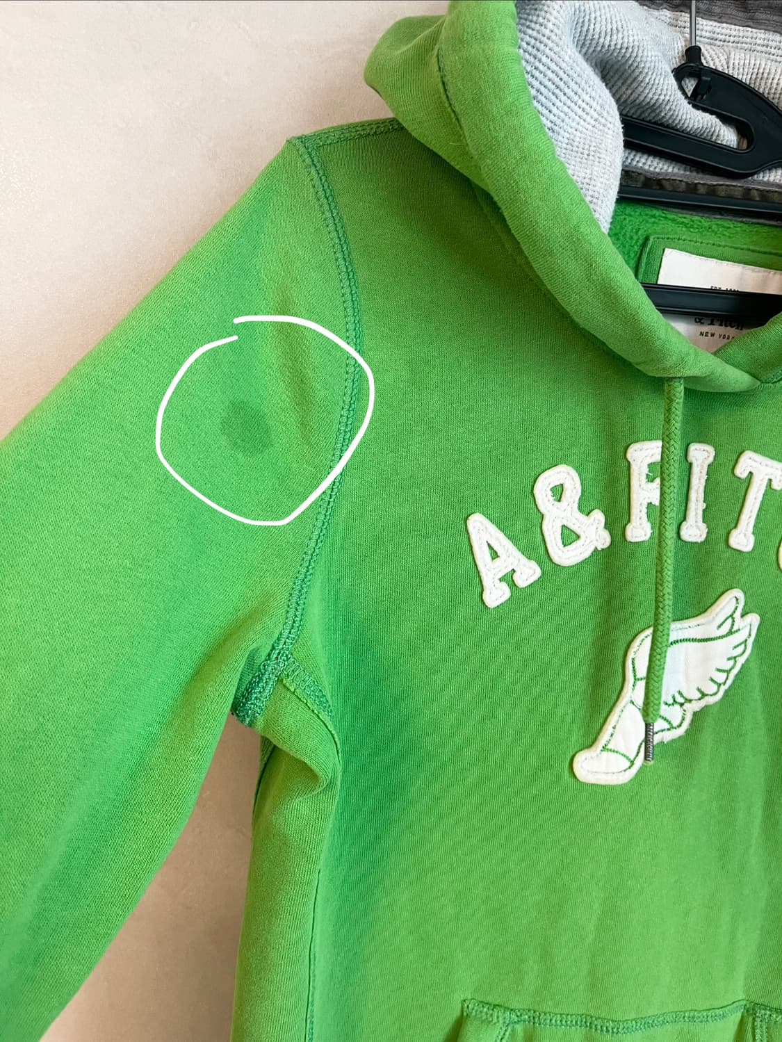 아베크롬비 A&F 말차 후드티 (M size)  상품이미지7