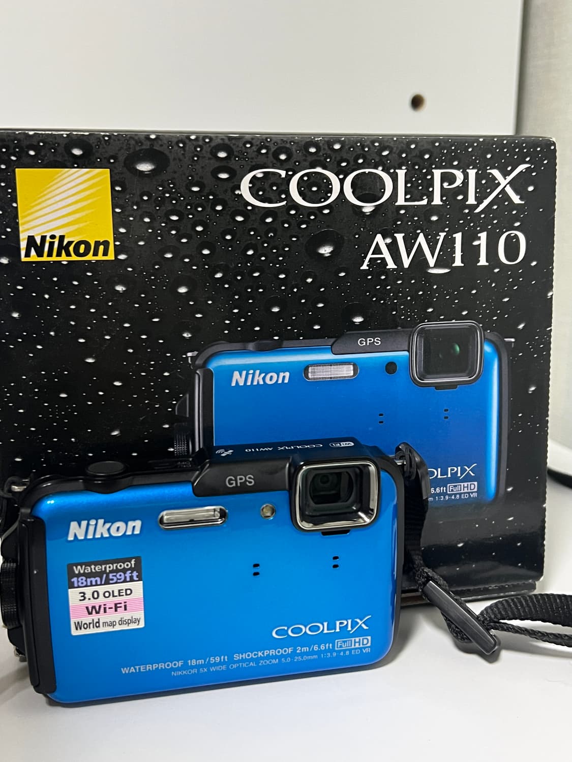 준민트급) 니콘 쿨픽스 AW110 Nikon Coolpix 디카 풀박스 상품이미지1