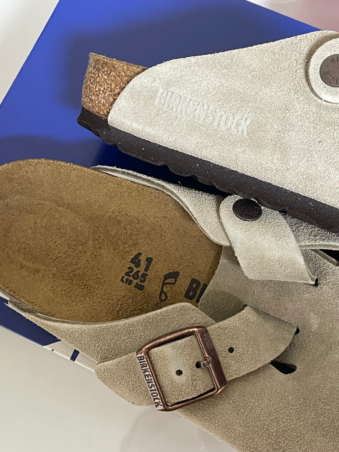 버켄스탁 보스턴 소프트 풋베드 토프 - 레귤러 상품이미지7