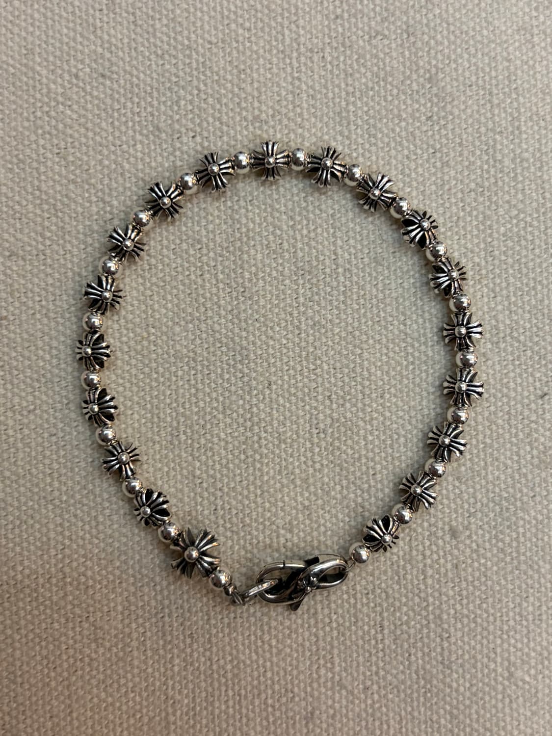 Gothic Silver 925 Cross Bracelet 상품이미지2