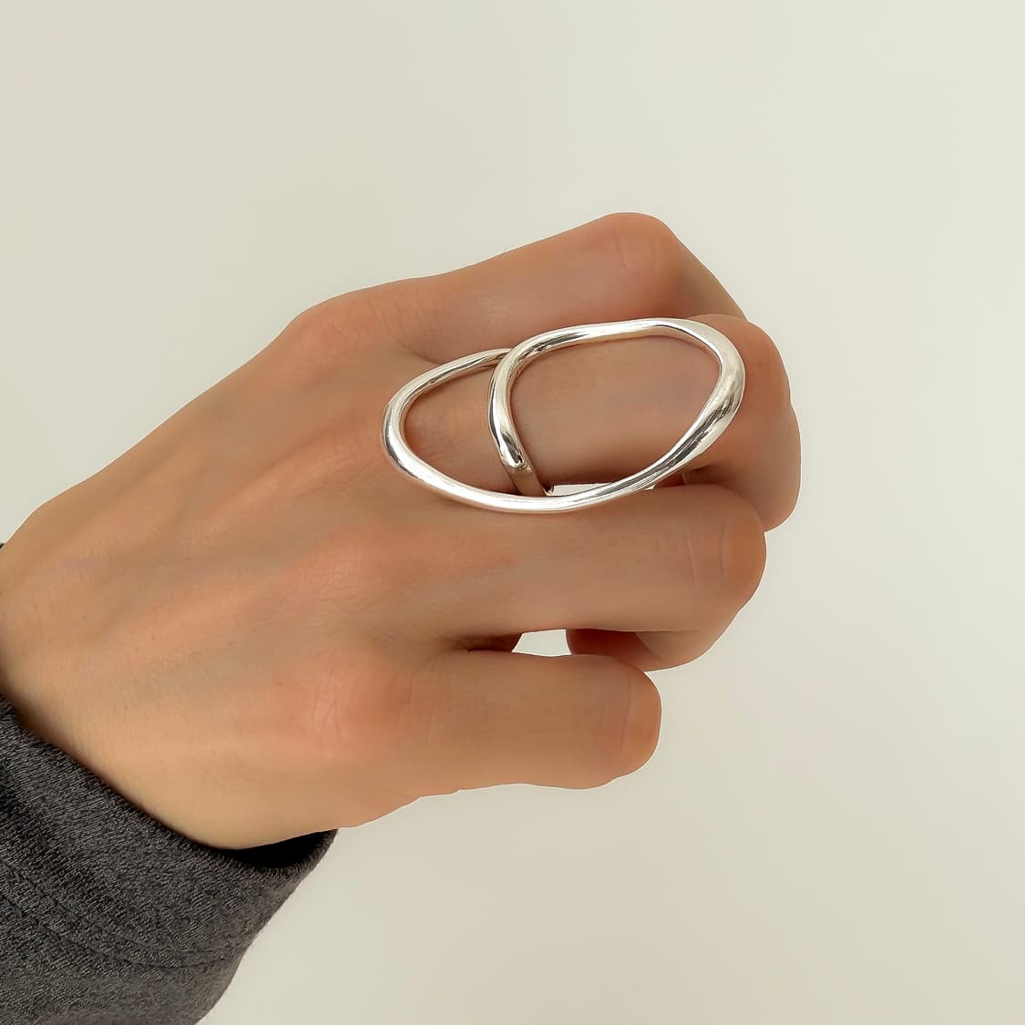 나선형볼드 925실버링 상품이미지1