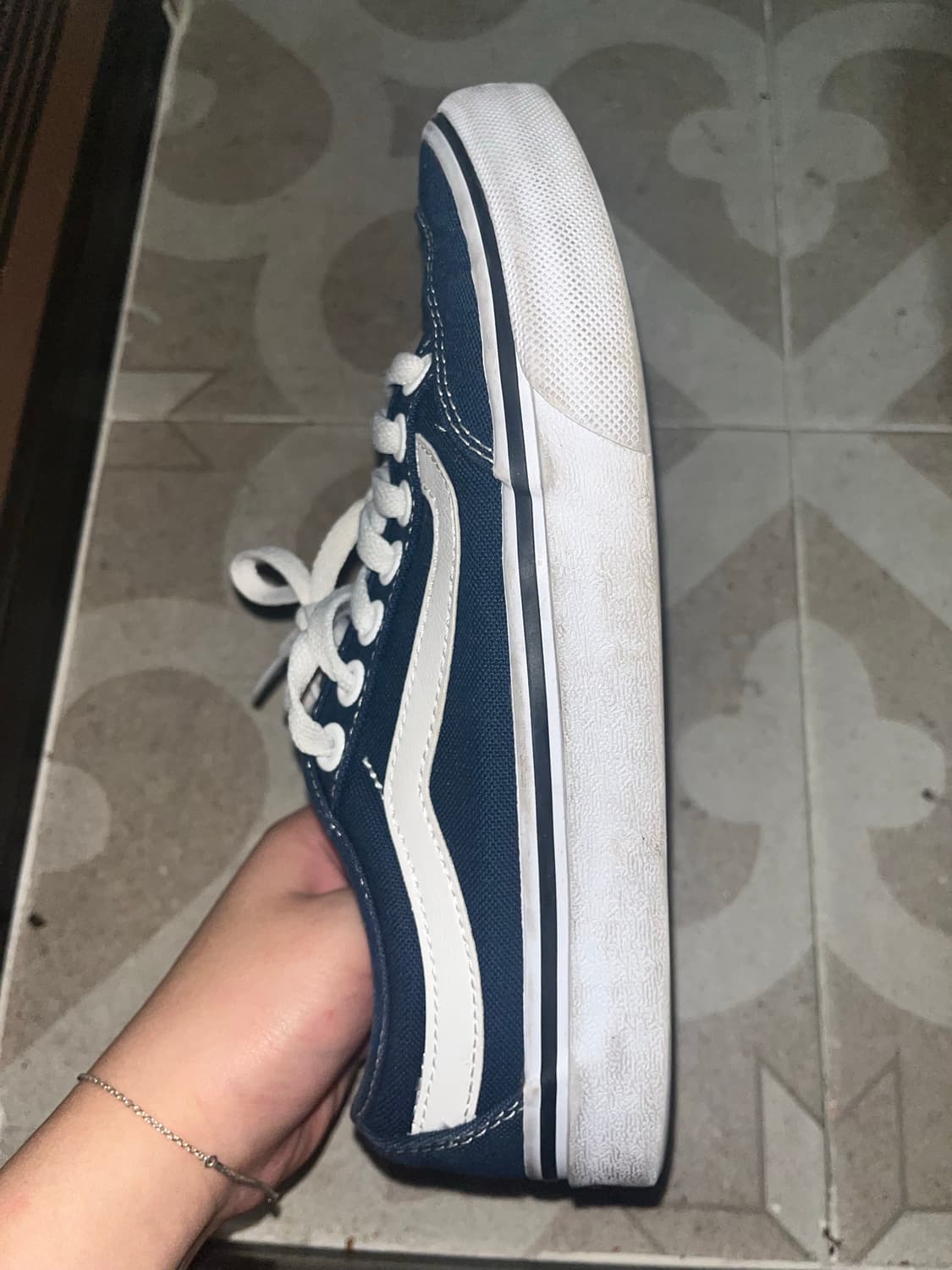 반스 네이비 스니커즈 240 상품이미지2