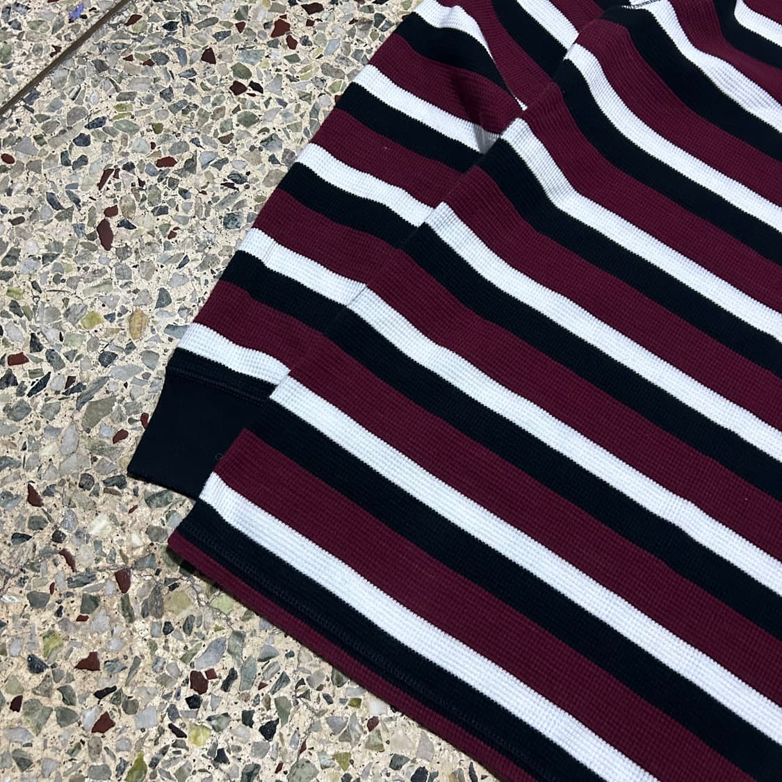 폴로 랄프로렌 스트라이프 와플티 상품이미지3