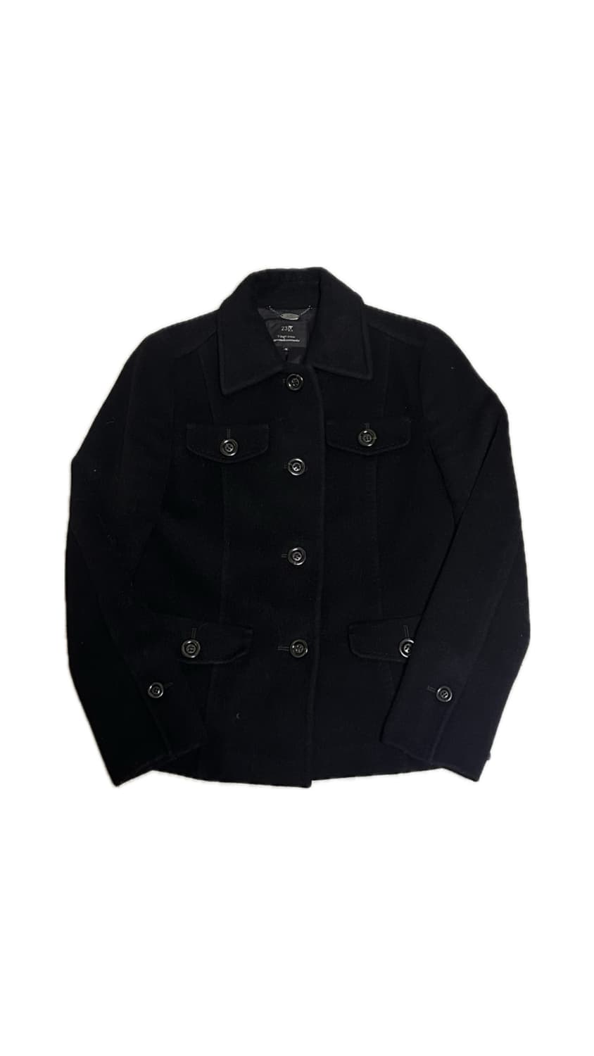 [빈티지, 23 vingt troi] 코이세이오st 여자 검정 상의 자켓 상품이미지4