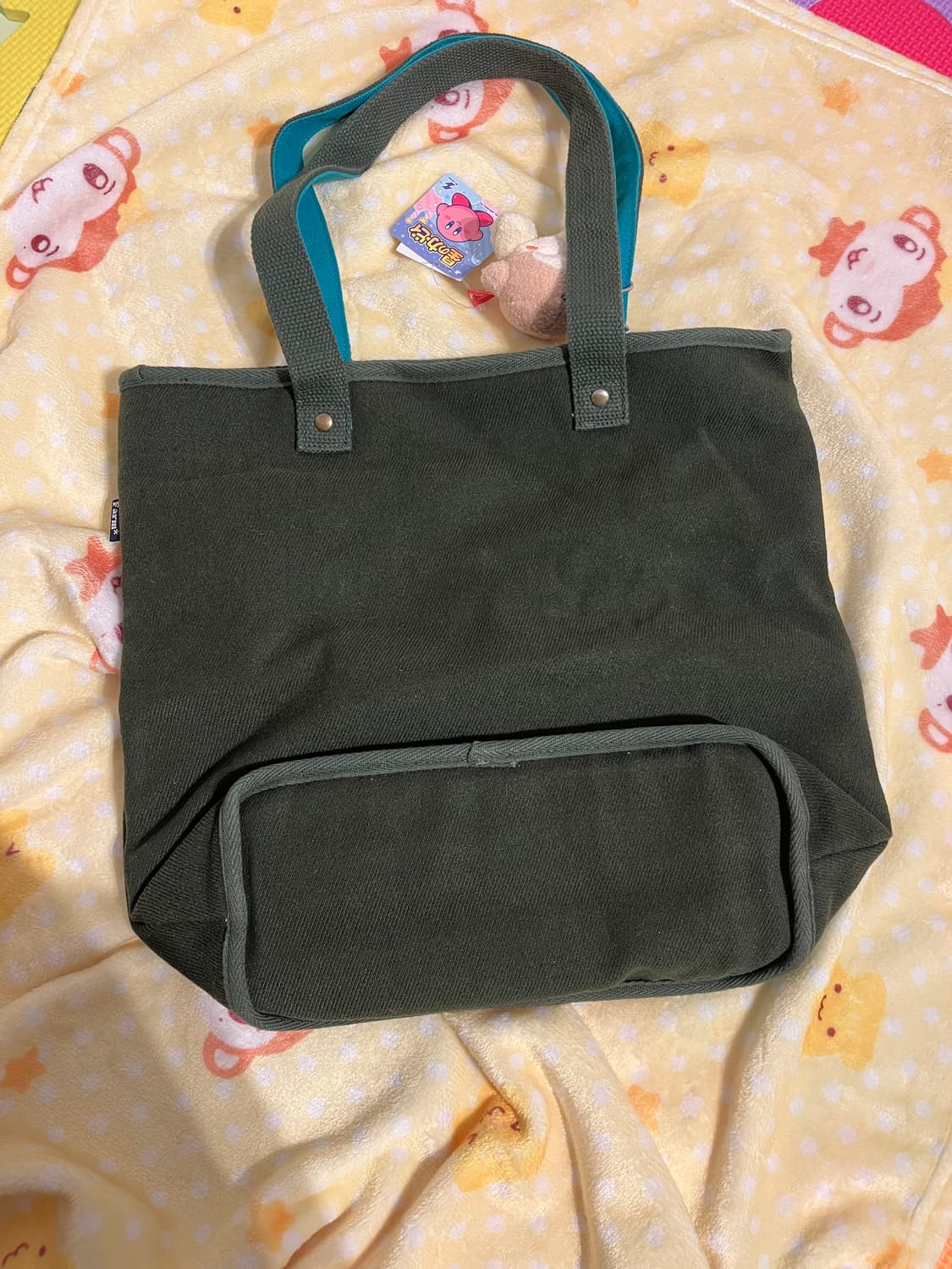 카키 핸드백 ⭐️ 상품이미지6