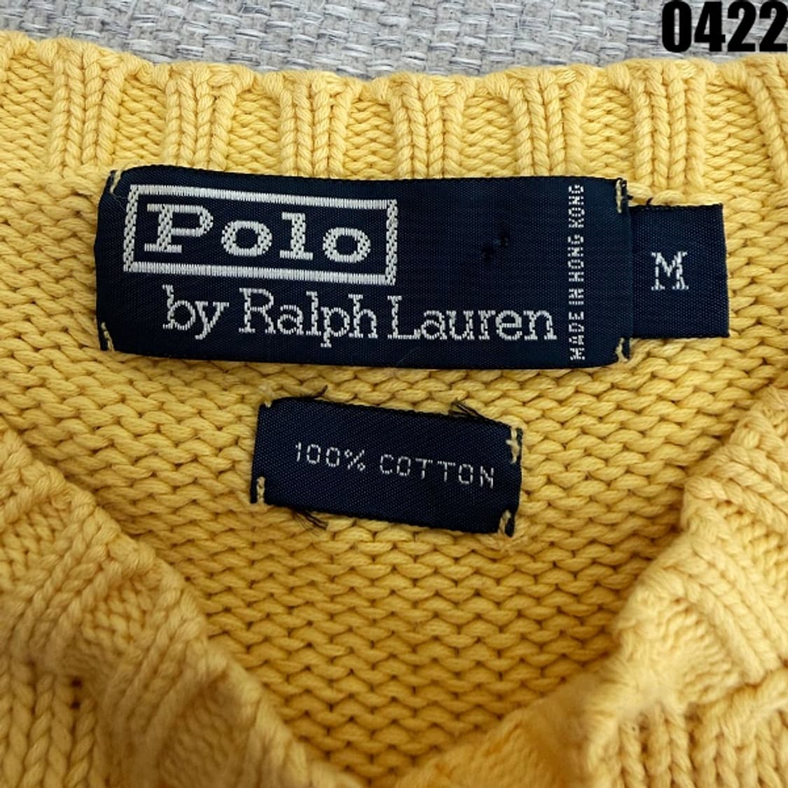 폴로 랄프로렌 클래식 코튼 니트 스웨터 M 0422 상품이미지4