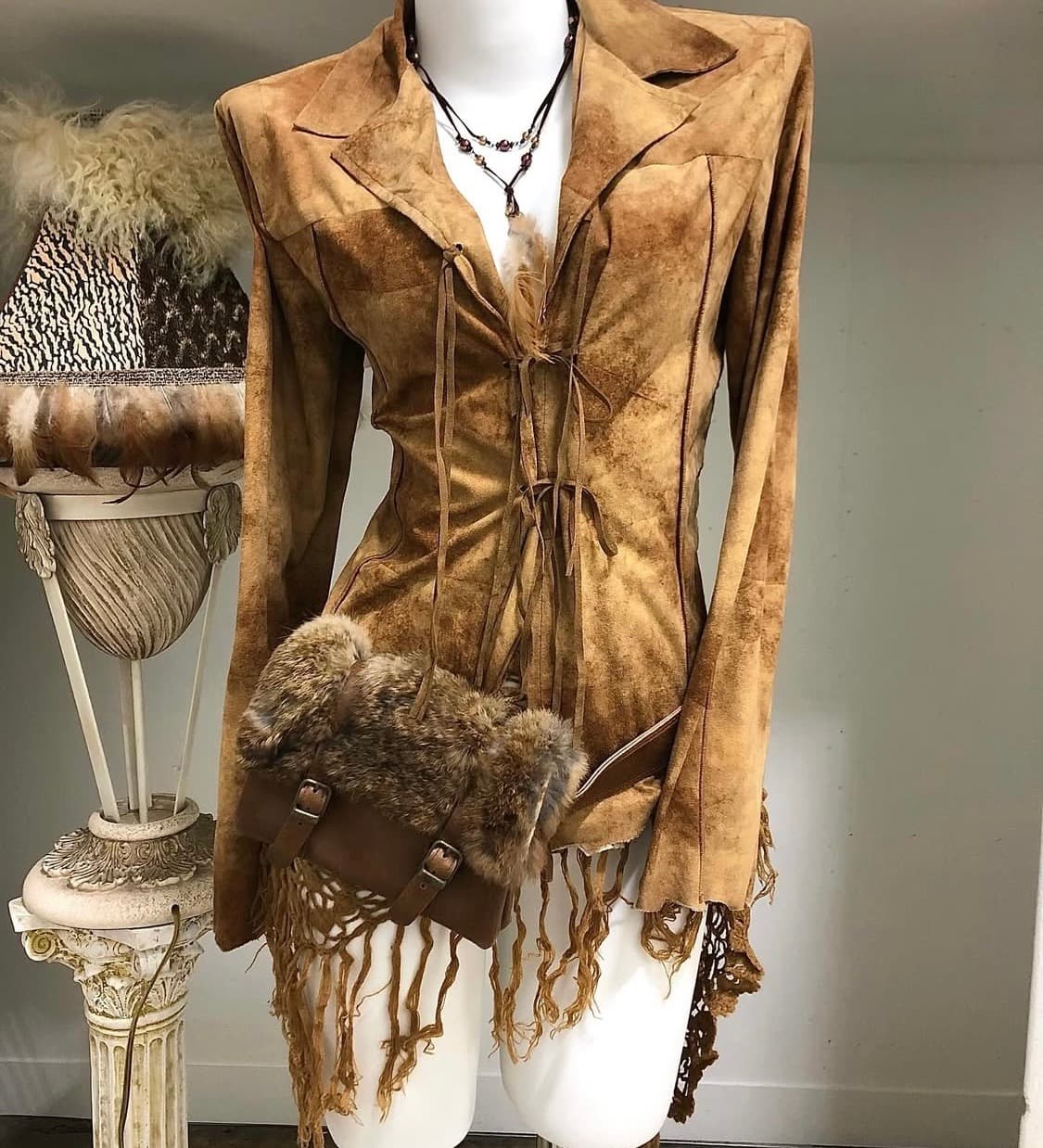 리얼퍼 벨트백 상품이미지2