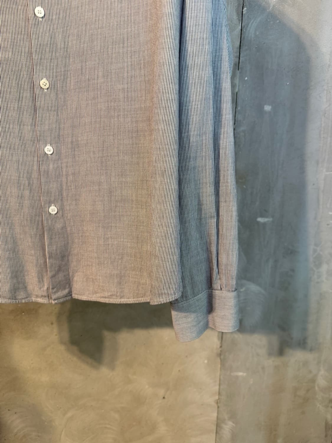 edition m.r paris 스트라이프 셔츠 남성100 상품이미지5
