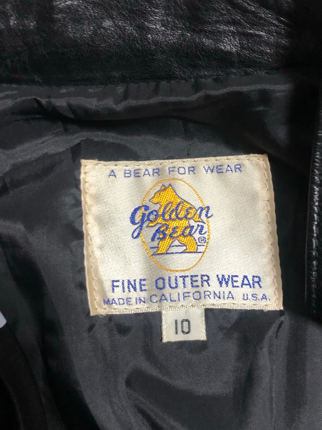 램스킨 레더자켓 골든베어 상품이미지5