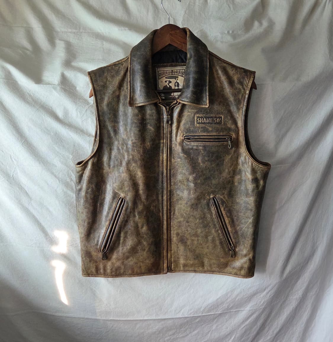 90s 셰인진스 소가죽 레더 베스트 100 상품이미지1