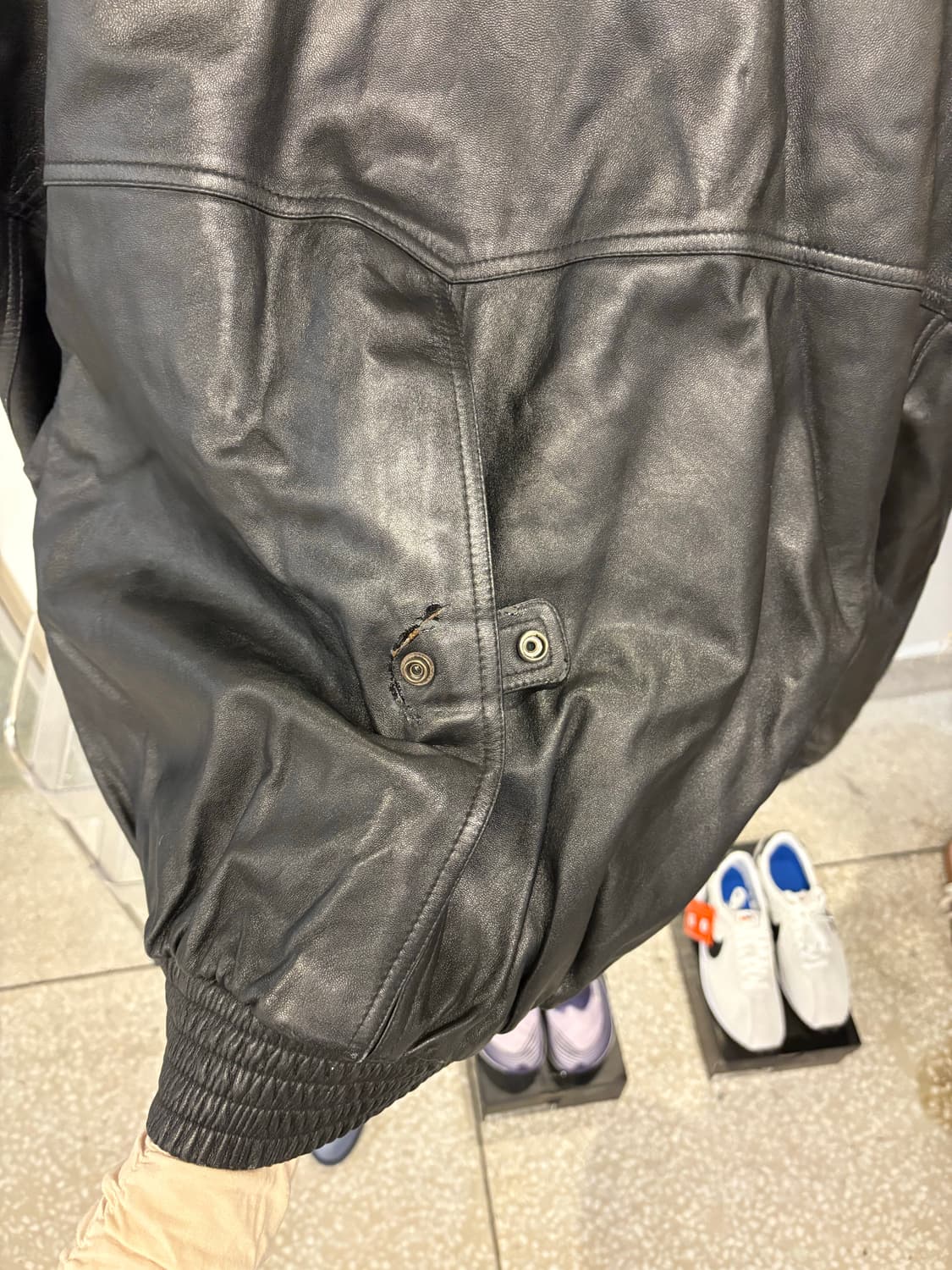 Almania leather jacket 상품이미지5