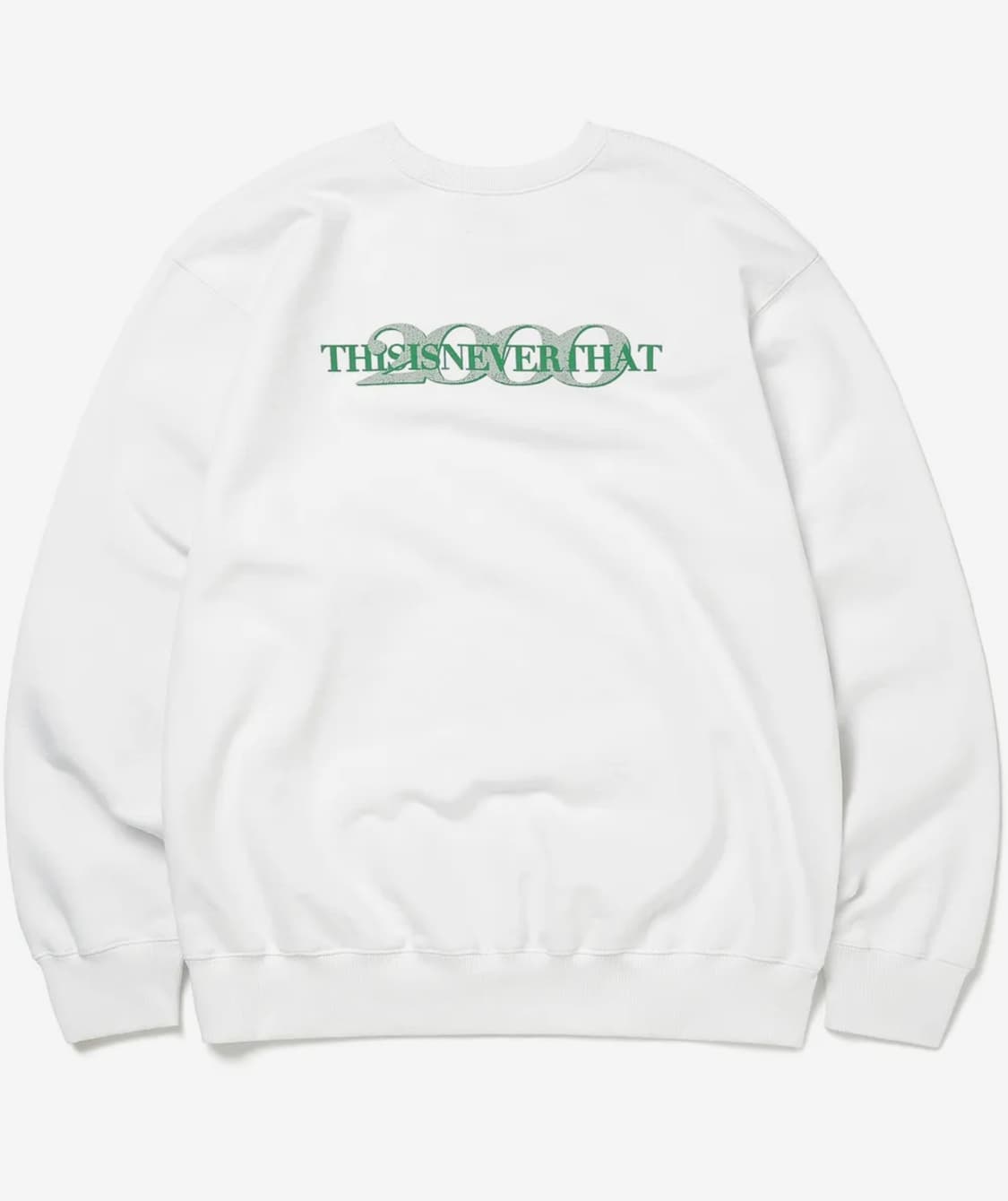 디스이즈네버댓 2000 화이트 맨투맨 상품이미지1