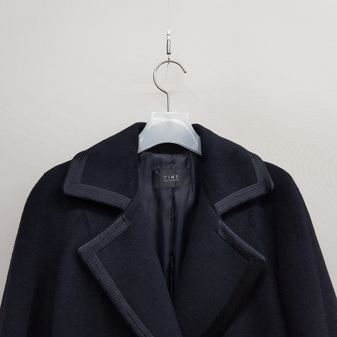 한섬 타임 울소재 롱코트 82-94-160사이즈 상품이미지2