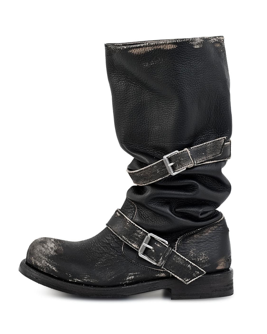 네거티브쓰리 Slouchy Long Boots_Rub off black 상품이미지1