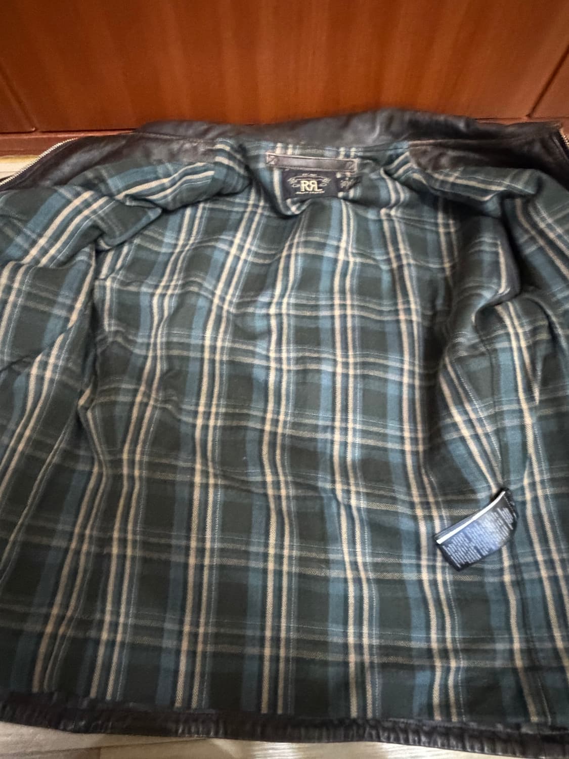 더블알엘 뉴스보이 레더자켓 s  상품이미지5