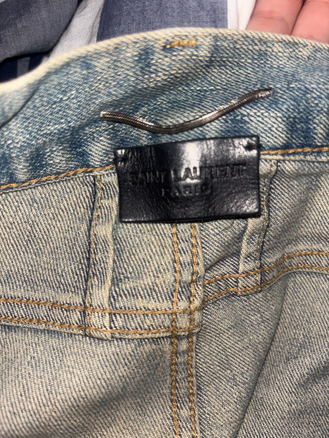 생로랑 15AW 무파진 녹청 상품이미지5