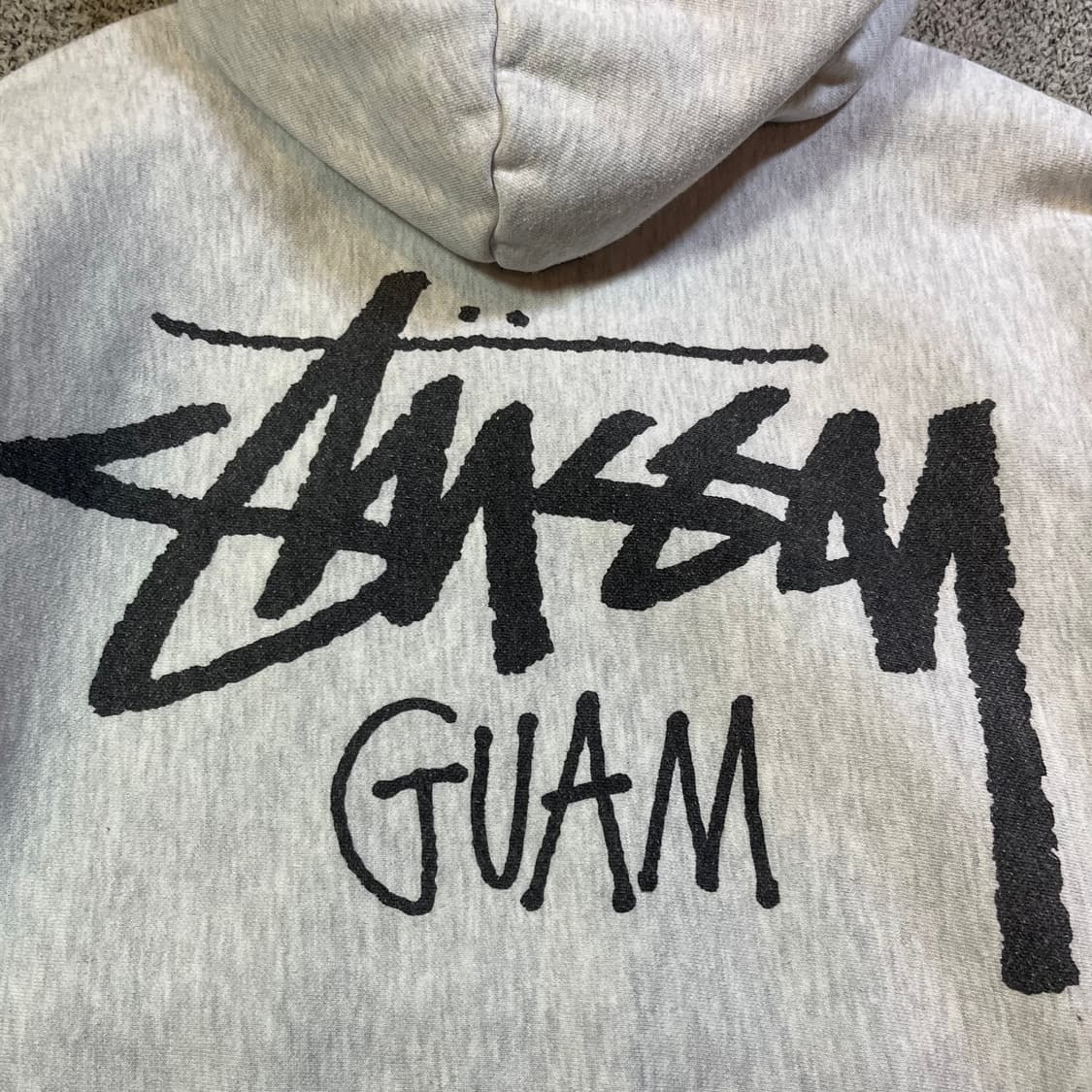 STÜSSY 스투시 괌 빅로고 후드티 상품이미지9