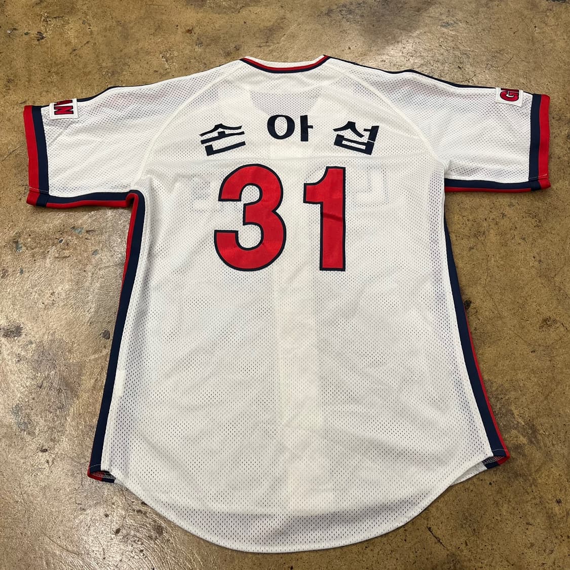 [100] 롯데 자이언츠 야구 유니폼 화이트 손아섭 마킹 b10 상품이미지3