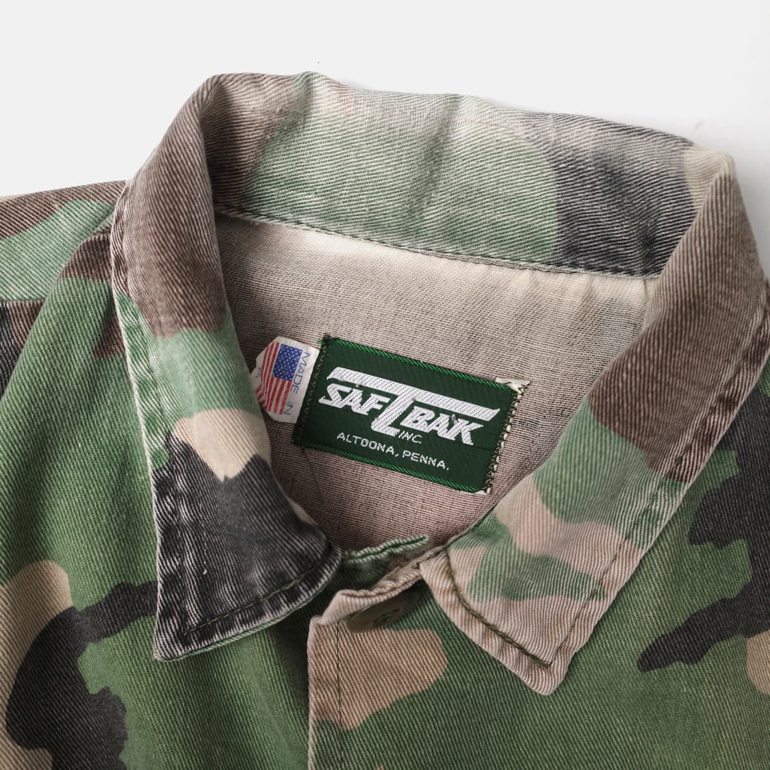 1980's Saftbak Woodland Camo Jacket  상품이미지5