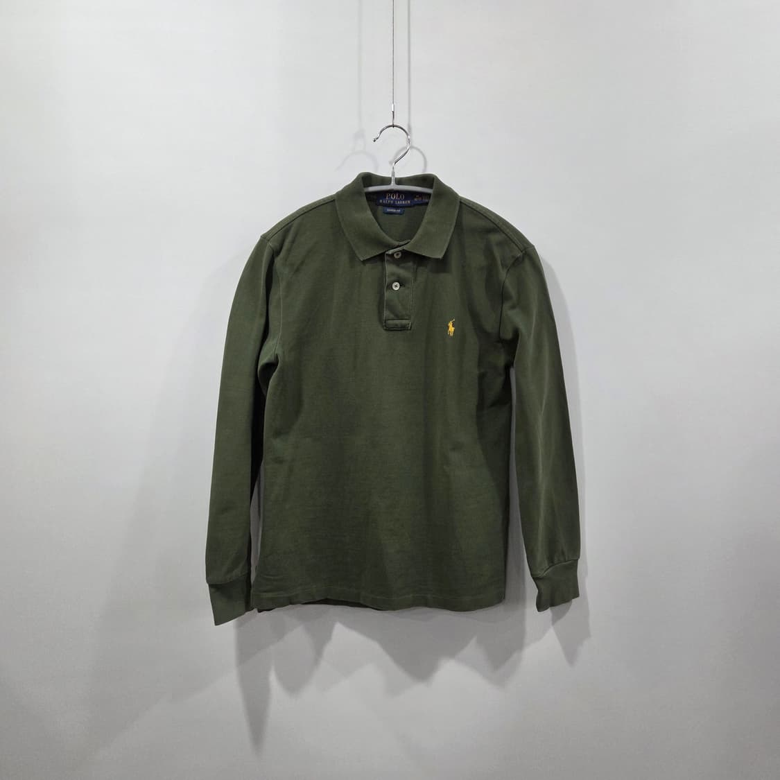 폴로랄프로렌 키즈 피케 카라 롱슬리브 M/10/12 상품이미지1